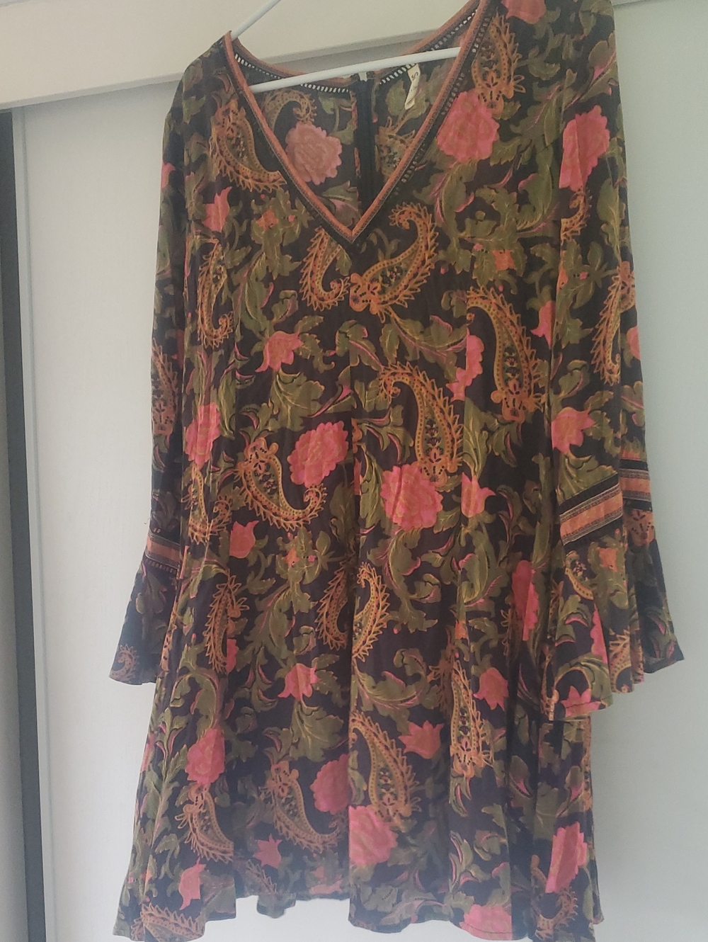Spell Etienne Floral Mini Play Dress M